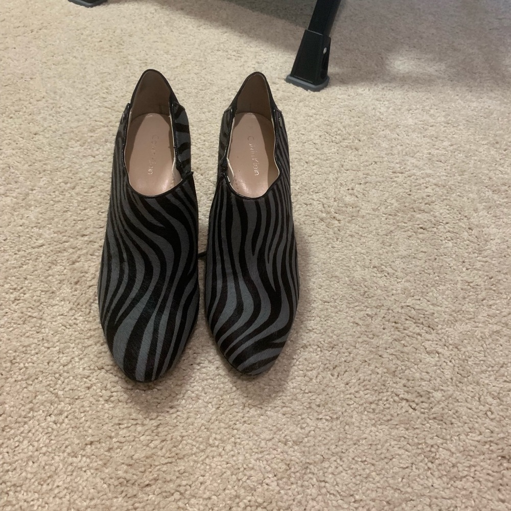 Calvin Klein skin heels